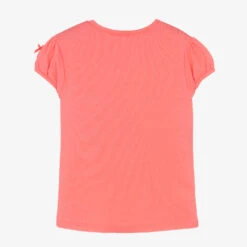 Le Chic Girls Coral Pink Cotton Daisy T-Shirt 5 Le Chic Girls Coral Pink Cotton Daisy T-Shirt -Babie Fashion Shop le chic girls coral pink cotton daisy t shirt 490570 07e23275751d616646fcd43418b3ea5a6a1241c3
