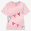 Lilly And Sid Girls Pink Stripe Organic Cotton T-Shirt -Babie Fashion Shop lilly and sid girls pink stripe organic cotton t shirt 540583 a0d97a055fd699d02a179c98ff313863a82a4fbe