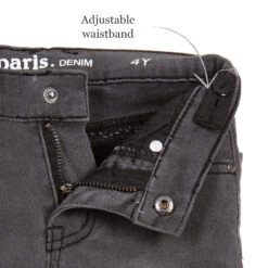 Little Eleven Paris Black Denim Slim Fit Jeans -Babie Fashion Shop little eleven paris black denim slim fit jeans 235906 fb1e5a02f08ec16a7a72e57bf0eda8ff04e02964