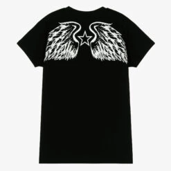 Marc Ellis Girls Black Angel Wings Oversized T-Shirt 7 Marc Ellis Girls Black Angel Wings Oversized T-Shirt -Babie Fashion Shop marc ellis girls black angel wings oversized t shirt 491203 f5f0f08146edabccaf3c7dd9adc5ae72df5f02f5