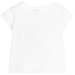Margherita Kids Girls White Daisy T-Shirt -Babie Fashion Shop margherita kids girls white daisy t shirt 170984 4f2dbfda6a19538642369b06a660c7b3ab30d51f