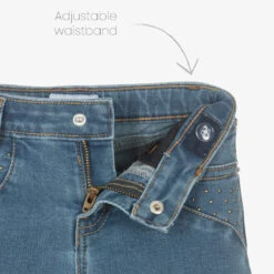 Mayoral Girls Blue Studded Denim Jeans -Babie Fashion Shop mayoral girls blue studded denim jeans 496453 d2fee0a6162b0410e3611b69050c84b3531b4558