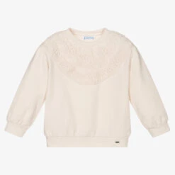 Mayoral Girls Ivory Sweatshirt
