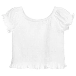 Mayoral White Cotton Jersey Top