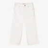 Michael Kors Kids Girls White Cotton Jeans -Babie Fashion Shop michael kors girls white cotton jeans 437740 c39af84b3b3624f07aa85616687d7e288ca47fa2