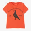 Mini Rodini Red Organic Cotton Pigeon T-Shirt -Babie Fashion Shop mini rodini red organic cotton pigeon t shirt 489753 a40362cda83183cd62ebfcbbb34e45dbb818d5f2