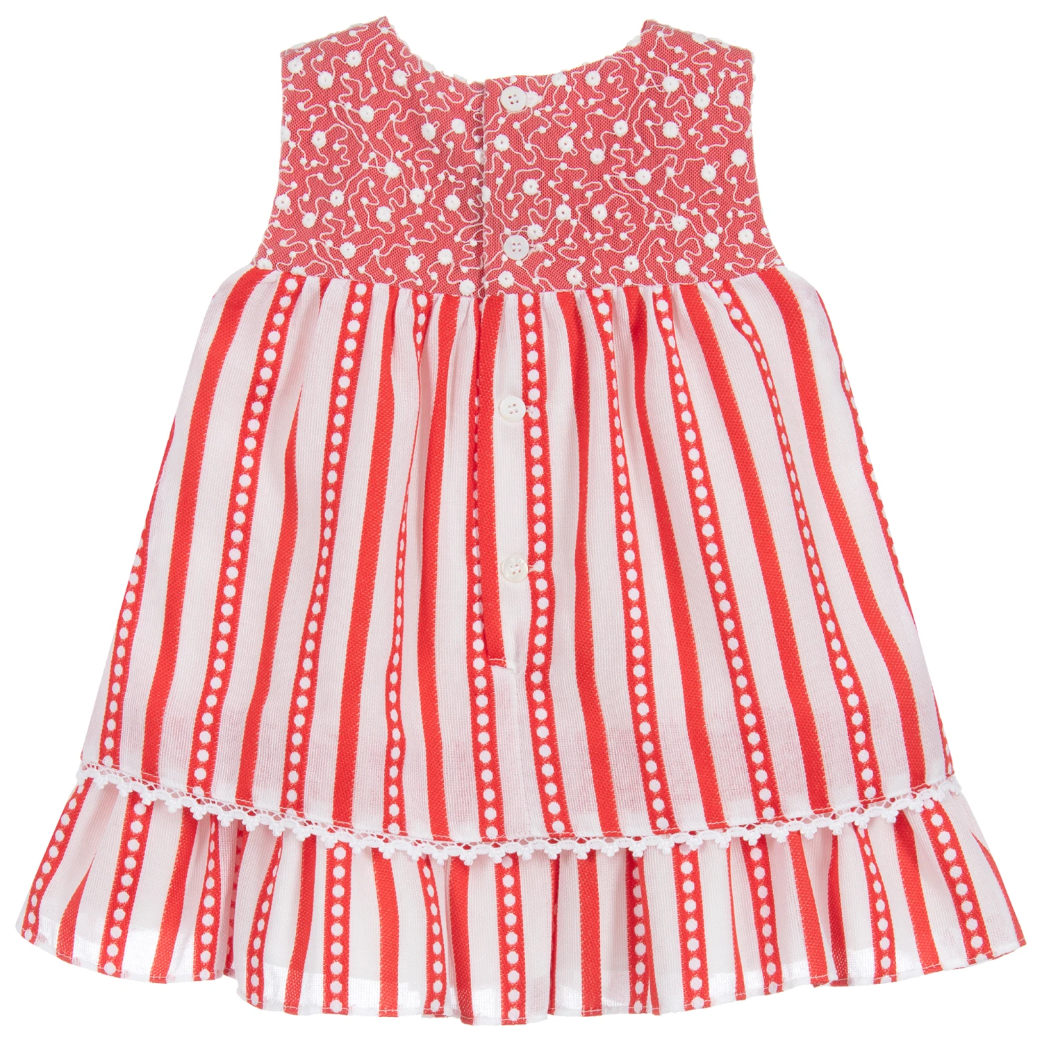 Miranda Red & White Striped Dress 5 Miranda Red & White Striped Dress - Image 3