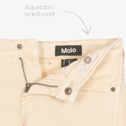 Molo Girls Beige Straight Leg Jeans -Babie Fashion Shop molo girls beige straight leg jeans 482028 f6ab10aa21fd1aee97a9e7735436edbc9d4a642c