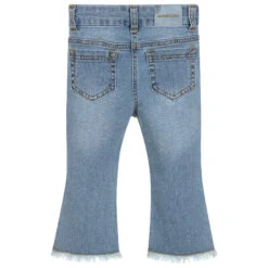 Monnalisa Bebé Baby Girls Blue Denim Jeans -Babie Fashion Shop monnalisa baby girls blue denim jeans 253876 0ae706f5f381342ca56845d5419d3c894a2227e6