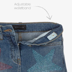 Monnalisa Girls Blue Denim Diamanté Star Jeans 7 Monnalisa Girls Blue Denim Diamanté Star Jeans -Babie Fashion Shop monnalisa girls blue denim diamante star jeans 503359 220bb7090b519a58dac2b93adef756ab80f27811