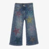 Monnalisa Girls Blue Denim Diamanté Star Jeans -Babie Fashion Shop monnalisa girls blue denim diamante star jeans 503359 fa08d194123c201505509a80057503d17233e197
