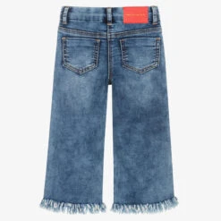 Monnalisa Girls Blue Embroidered & Frayed Denim Jeans -Babie Fashion Shop monnalisa girls blue embroidered frayed denim jeans 483845 acba07c15e8e3a3a5fe48fae74dc9a82b7f785f8