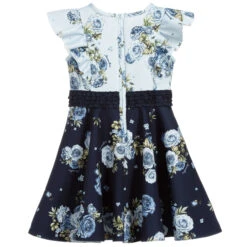 Monnalisa Girls Blue Floral Dress 6 Monnalisa Girls Blue Floral Dress -Babie Fashion Shop monnalisa girls blue floral dress 334200 c5fdc4bb7bc5219448864ddb1cc653207767c069