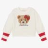 Monnalisa Girls Ivory Teddy Sweatshirt 1 Monnalisa Girls Ivory Teddy Sweatshirt -Babie Fashion Shop monnalisa girls ivory teddy sweatshirt 471247 b6c0446939aec6f3e973fbf81cb3f52fb223ea4f