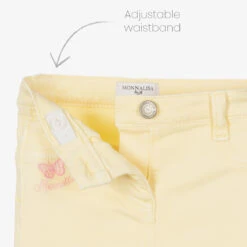 Monnalisa Girls Pale Yellow Denim Jeans -Babie Fashion Shop monnalisa girls pale yellow denim jeans 483978 aed62d1a621ec0e1f01103bc6fde014a872d8869