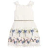 Monnalisa Chic Ivory Tulle Floral Dress -Babie Fashion Shop monnalisa ivory tulle floral dress 285882 fac1948a56b30c3207d3db4eb80e936fab3f576b