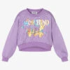 Moschino Kid-Teen Lilac Purple Cotton Sweatshirt -Babie Fashion Shop moschino lilac purple cotton sweatshirt 441520 5ca6bd92fc64256eeea1a35a20cd7ff27f7bae87