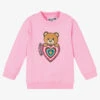 Moschino Baby Pink Teddy Heart Sweatshirt 2 Moschino Baby Pink Teddy Heart Sweatshirt -Babie Fashion Shop moschino pink teddy heart sweatshirt 476741 7198516e1f4dc58110bad2e3cc3238cba8c5be33