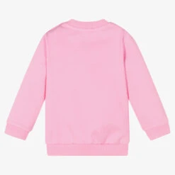 Moschino Baby Pink Teddy Heart Sweatshirt -Babie Fashion Shop moschino pink teddy heart sweatshirt 476741 eeb3db8709d3f32481af7ec7d7b1378015b3320a