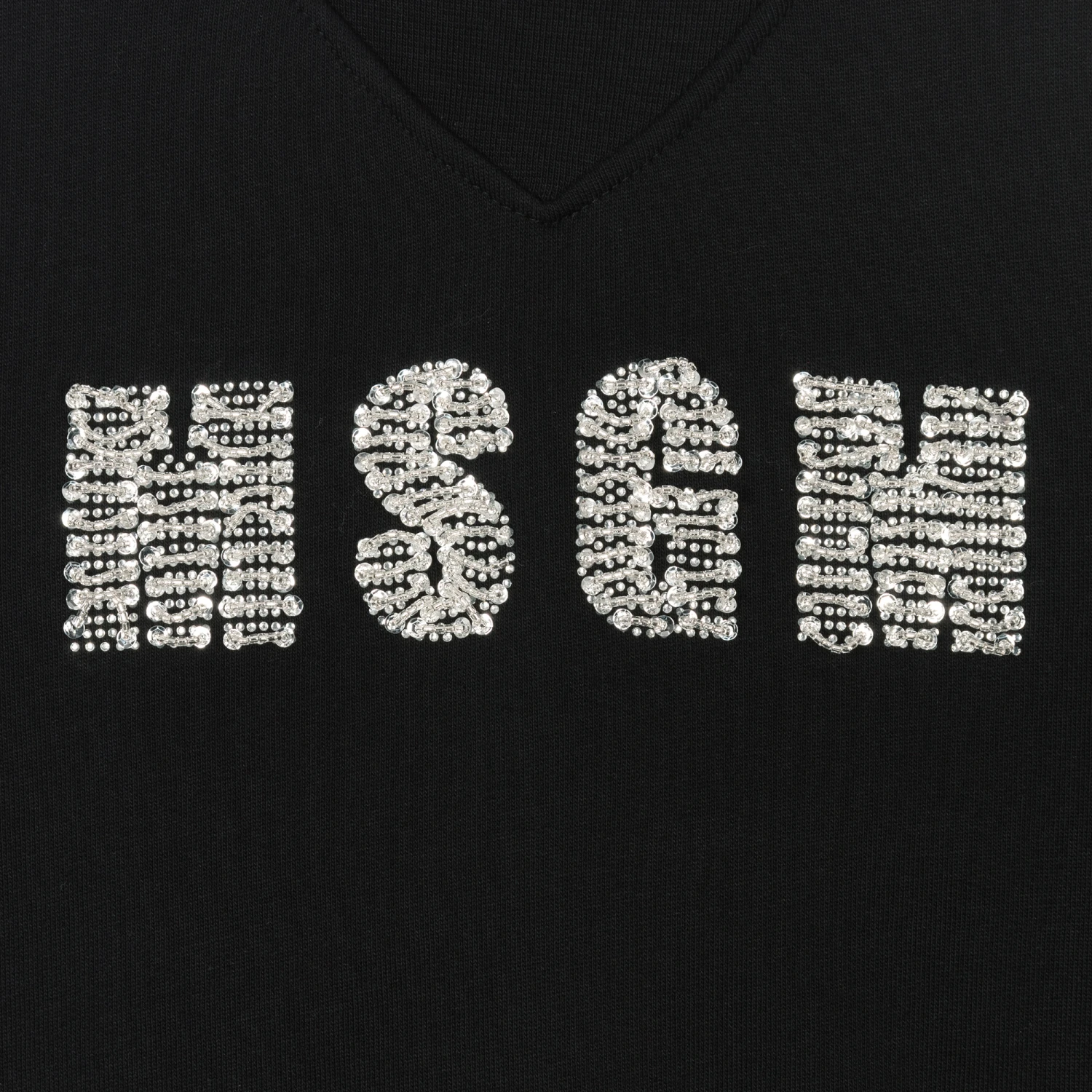 MSGM Girls Black Logo Sweatshirt 5 MSGM Girls Black Logo Sweatshirt - Image 3