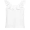 Phi Clothing White Cotton Ruffle Top -Babie Fashion Shop phi clothing white cotton ruffle top 373851 c71b243fb0b044d9cbdddff9c4d36204991bd8ee