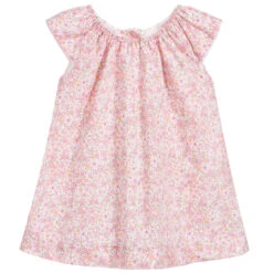 Piccola Ludo Baby Girls Pink Floral Dress
