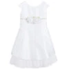 Piccola Ludo Girls White Satin Dress 2 Piccola Ludo Girls White Satin Dress -Babie Fashion Shop piccola ludo girls white satin dress 285233 c2f95988146e2969988ecf850fd1fd87842c33a0