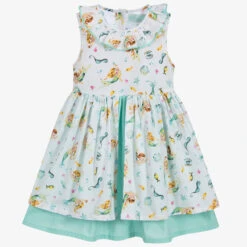 Powell Craft Girls Cotton Mermaid Dress