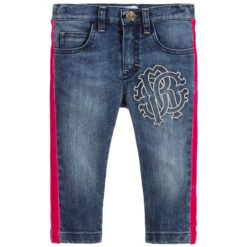 Roberto Cavalli Baby Girls Denim Jeans