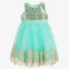 Romano Princess Green Sequin & Tulle Dress -Babie Fashion Shop romano green sequin tulle dress 249238 a0036c83a5162f0f6aa823fc0ff9a18bda03cd87