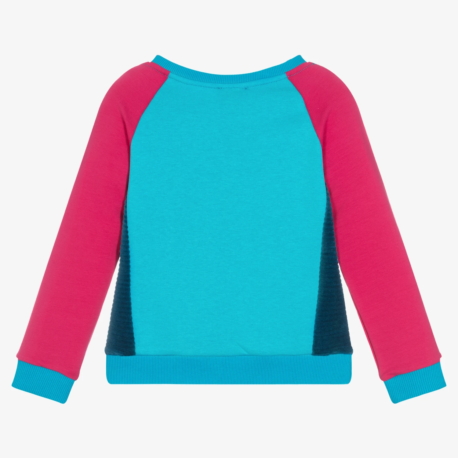 Rosalita Señoritas Girls Blue Cotton Sweatshirt 5 Rosalita Señoritas Girls Blue Cotton Sweatshirt - Image 3