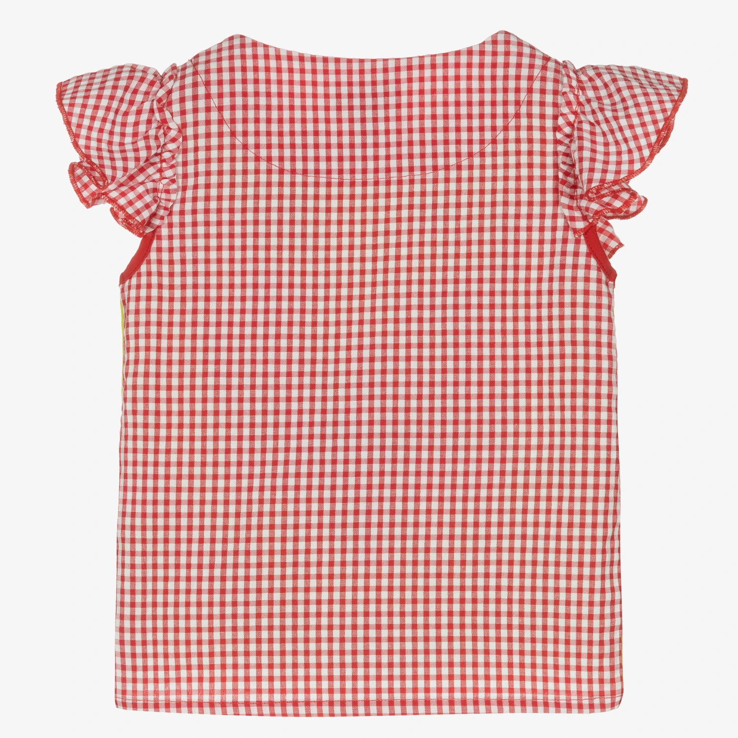 Rosalita Señoritas Girls Green & Red Cotton Farm T-Shirt 4 Rosalita Señoritas Girls Green & Red Cotton Farm T-Shirt - Image 2