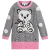 Simonetta Grey Wool Knitted Teddy Dress -Babie Fashion Shop simonetta grey wool knitted teddy dress 263799 2b47b37c891ea23e09b5d40809348eac277ef23c