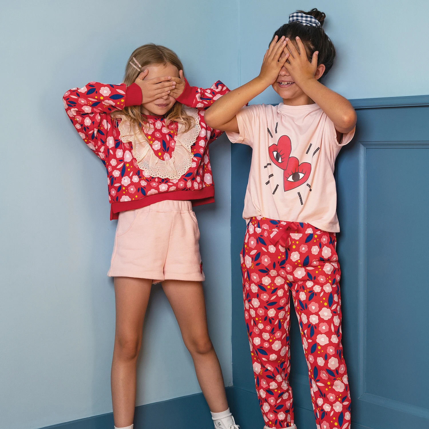 Sonia Rykiel Paris Red Floral Cotton Sweatshirt 4 Sonia Rykiel Paris Red Floral Cotton Sweatshirt - Image 2