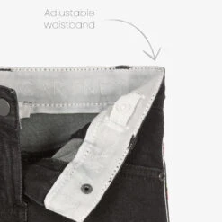 Stella McCartney Kids Girls Black Logo Tape Jeans -Babie Fashion Shop stella mccartney kids girls black logo tape jeans 474914 f744489f66310614382fd49532a8a1c3d532b41b