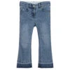 Stella McCartney Kids Girls Blue Flared Jeans
