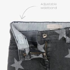 Stella McCartney Kids Girls Grey Star Denim Jeans -Babie Fashion Shop stella mccartney kids girls grey star denim jeans 475075 02ccdb630800ebbd0ac0dc30dcc96eefa336bf60