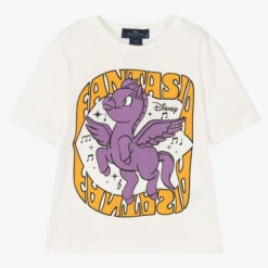 Stella McCartney Kids Ivory Disney Pegasus T-Shirt