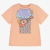 Stella McCartney Kids Pink Organic Jellyfish T-Shirt -Babie Fashion Shop stella mccartney kids pink organic jellyfish t shirt 435136 9c8de305f1f0145291252471161959867e9d2e8b