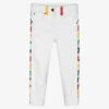 Stella McCartney Kids White Organic Denim Jeans -Babie Fashion Shop stella mccartney kids white organic denim jeans 435026 fc015c4d2b6981ca4d41ef383d90d3d7b267a21a