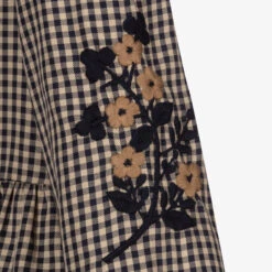 Tartine Et Chocolat Navy Blue & Beige Check Dress -Babie Fashion Shop tartine et chocolat navy blue beige check dress 393161 202f2af49ea71cd3162030a4cc30971587f672d8