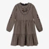 Tartine Et Chocolat Navy Blue & Beige Check Dress -Babie Fashion Shop tartine et chocolat navy blue beige check dress 393161 41efad833cee7d045c1c300218c23d4802383b42