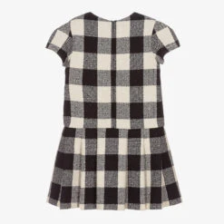 Tartine Et Chocolat Navy Blue & Ivory Check Dress -Babie Fashion Shop tartine et chocolat navy blue ivory check dress 462087 1d8a835aa728272dce8fe0e84958c99aca3ee294