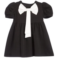 The Tiny Universe Black 'Tiny Chapel' Cotton Jersey Dress