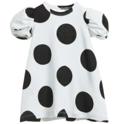 The Tiny Universe Ivory 'The Tiny Dot' Jersey Dress
