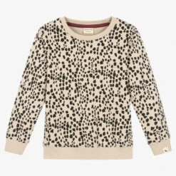 Turtledove London Beige Organic Cotton Sweatshirt