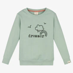 Turtledove London Green Organic Cotton Sweatshirt