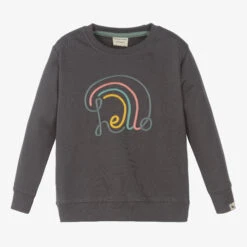 Turtledove London Grey Organic Cotton Sweatshirt