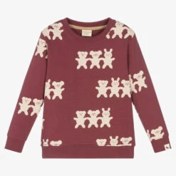 Turtledove London Red Organic Cotton Sweatshirt