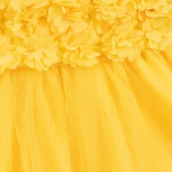 Tutto Piccolo Yellow Cotton & Tulle Dress -Babie Fashion Shop tutto piccolo yellow cotton tulle dress 298643 7a69f0d27223f7231404127148f58d9cb7ccc8e1